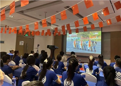 湘聯(lián)電纜集體觀看九三閱兵，汲取奮進(jìn)力量！