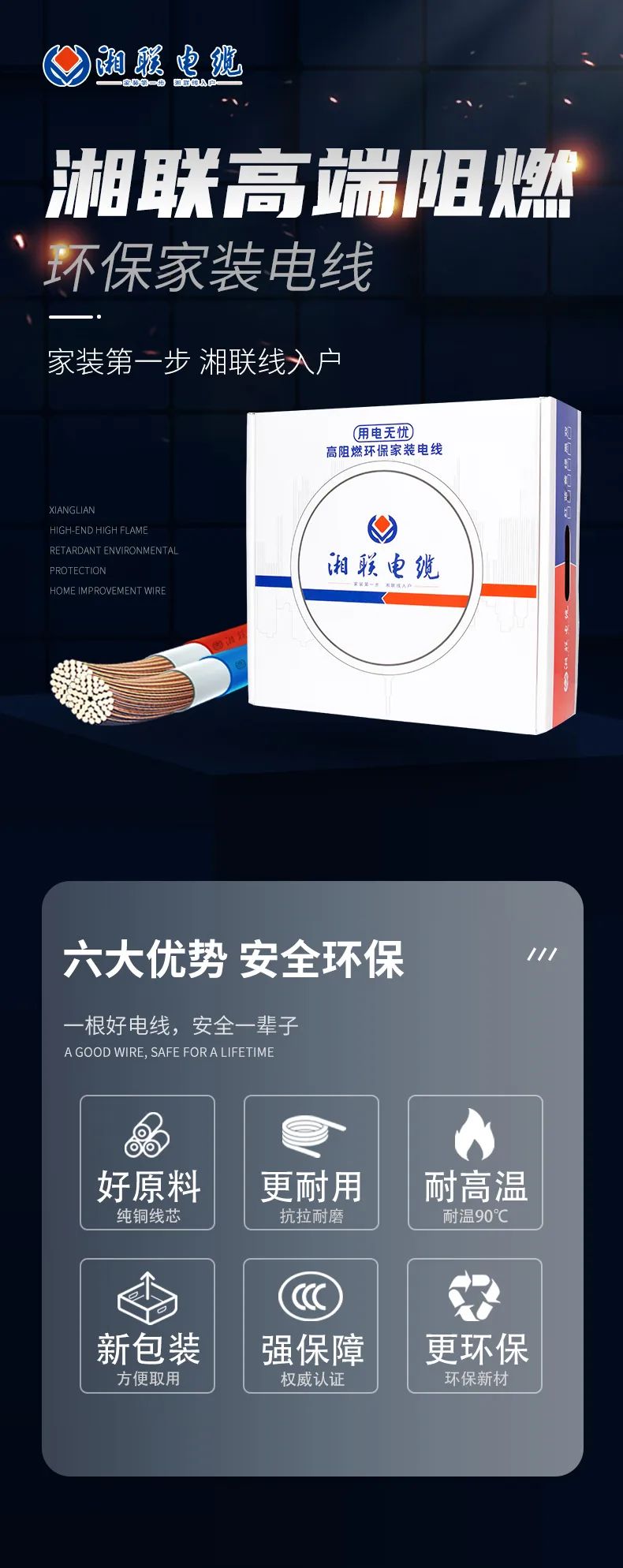 高端新品，雙層防護(hù) 品質(zhì)升級(jí)，安全加倍 #安全用電你我湘聯(lián)